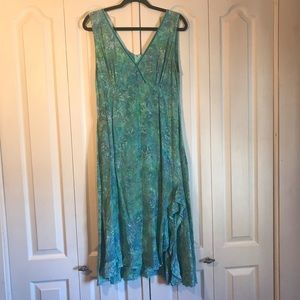 Island Tribe Size Large Summer Sun Dress